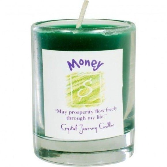 Money Soy Herbal Candle - Picture 3 of 3